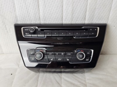 Панель керування перемикач кондиціонера обдув радіо bmw f45 f48 f38 x1 фото №1