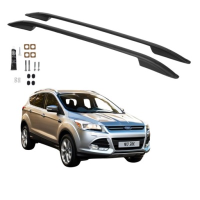 Рейлінги дахові ford kuga suv od 2013 до 2019 чорні фото №1