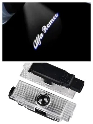 Проектор led фонари w дверь alfa romeo 159 giulietta mito giulia фото №1