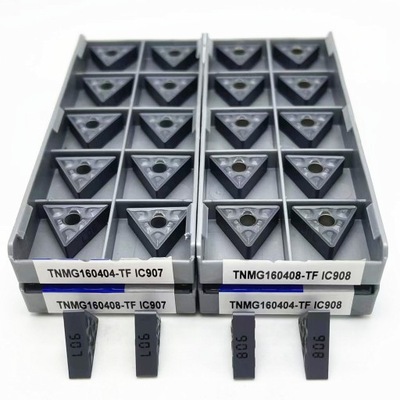 10 PIEZAS TNMG160404 TF IC907 / IC908 TNMG160408 TF  