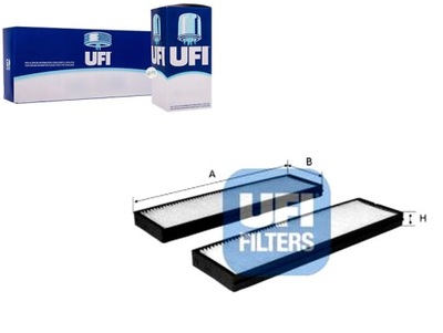 UFI FILTRO DE CABINA HYUNDAI I20 09- UFI  