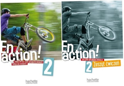 En action! 2 Podręcznik Zeszyt ćwiczeń Hachette