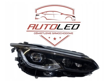 Vw golf 8 gti лампа права led iq light black czarna комплектна idealna фото №1