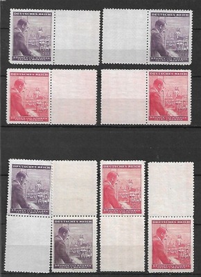 PROTEKTORAT CZECH i MORAW 126-27 HITLER komplet PW