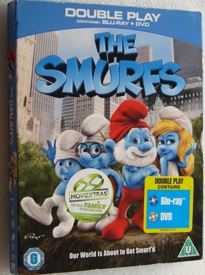 The Smurfs - Smerfy Blu-Ray + DVD UK Ideał