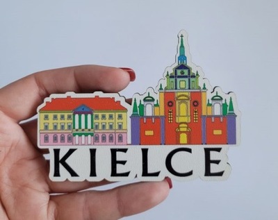 KIELCE - magnes na lodówkę