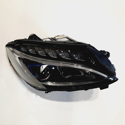 Mercedes c-klasa w205 лампа передня права hybrid led high performance фото №1