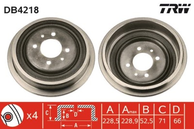 BEBEN BRAKE DB4218  