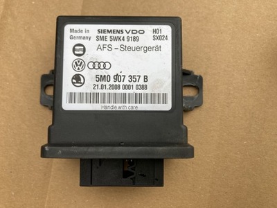 Модуль блок керування світла vw passat b6 5m0907357b фото №1