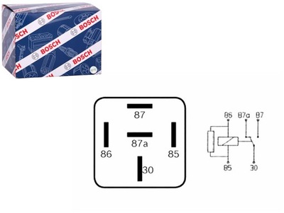 BOSCH РЕЛЕ УНИВЕРСАЛЬНИЙ 24V 20A MAN TGM I TGS I TGX I