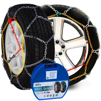 CADENAS NIEVE AL RUEDAS KN80 CERTYFIKAT AL AUSTRIE UE 215/45R16 215/50R15  