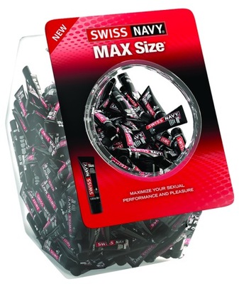 SWISS NAVY MAX SIZE CREAM 10ML/50CT SMAR