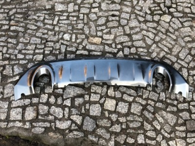 Ford kuga mk2 накладка бампера диффузор фото №1