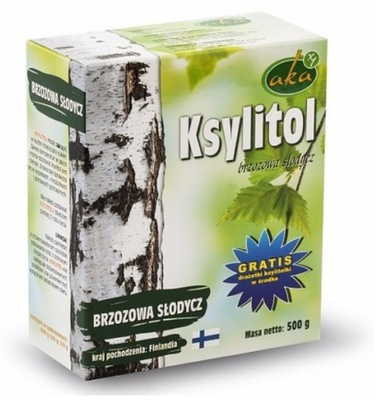 KSYLITOL AKA CUKIER BRZOZOWY 500G FIŃSKI Xylitol