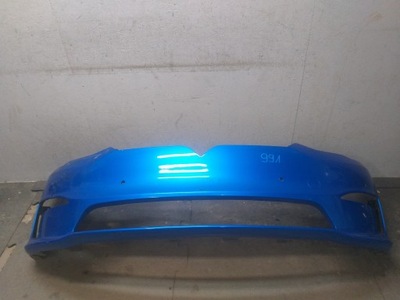 Бампер перед tesla s lift plaid 21- фото №1