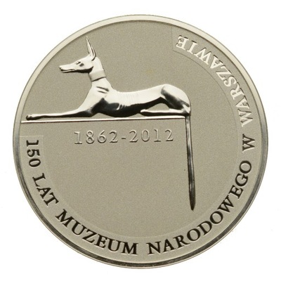 10 złotych 2012 - 150 lat Muzeum Narodowego - St L
