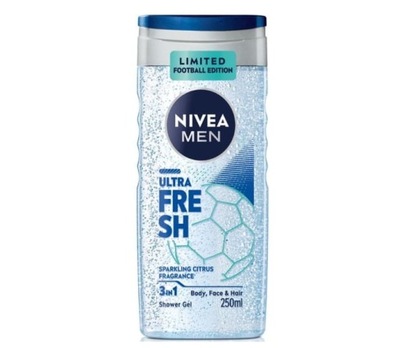 Nivea Men Ultra Fresh Żel pod prysznic 250ml