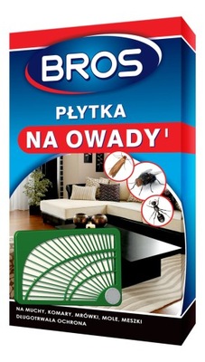 Bros Płytka na owady muchy komary mole meszki