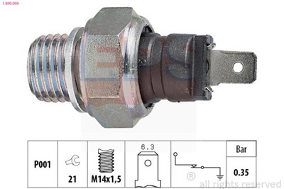 SENSOR PRESSURE OILS RENAULT 1-800-006  