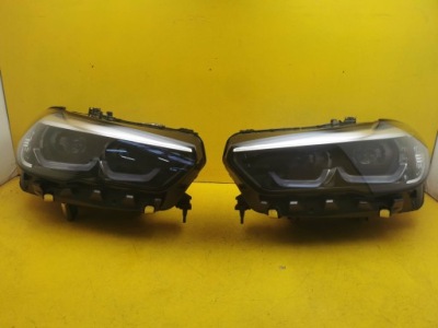 Bmw x5 g05 x6 g06 комплект фара перед правый  левая полный full led фото №1