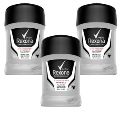 Rexona Men Active Protection+ antyperspirant w sztyfcie 48H MEN 3 SZTUKI