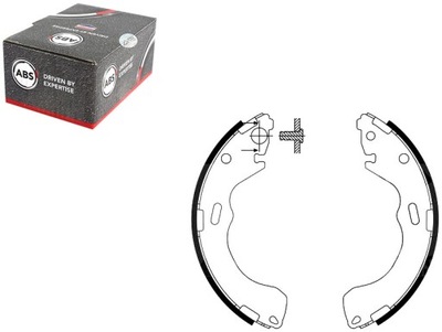 Гальмівні колодки гальмівні mazda tribute 00-05 a.b.s. фото №1