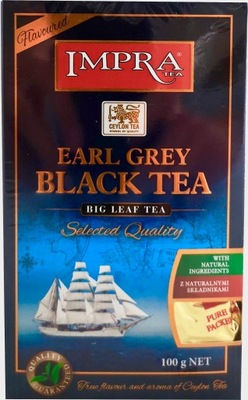 Herbata czarna liściasta Impra Tea 100 g Earl Grey