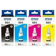 ORYG. TUSZ EPSON ZESTAW 4 X T6642 T6643 T6644 664