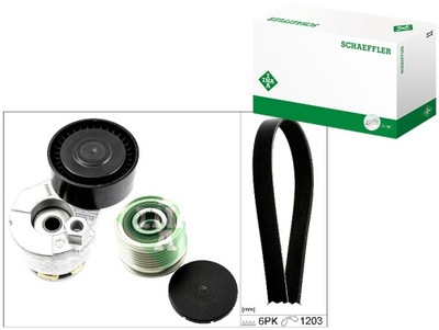 Набор ремни многоручейковых с ролики dacia dokker dokker express фото №1