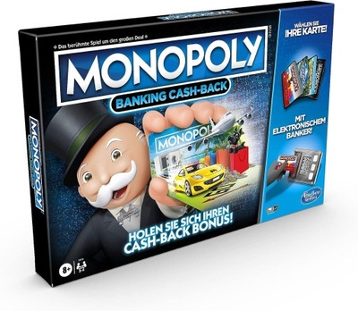 Monopoly Banking Cash-Back Hasbro j.DE OUTLET