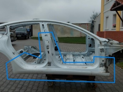 Tesla model 3 3 стійку  поріг праві ppsw фото №1