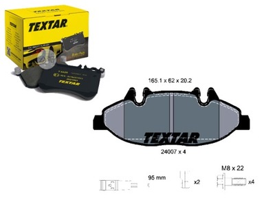 TEX2400701 SABOTS DE FREIN DE FREIN DB AVANT VITO/VIANO 03- - milautoparts-fr.ukrlive.com