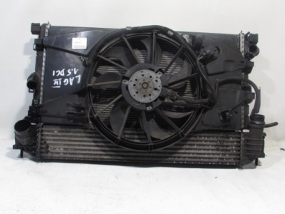 Pas передний радиатор renault laguna iii 1.5 комплект вентилятор dci фото №1