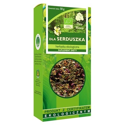 Herbatka Dla serduszka BIO 50g DARY NATURY