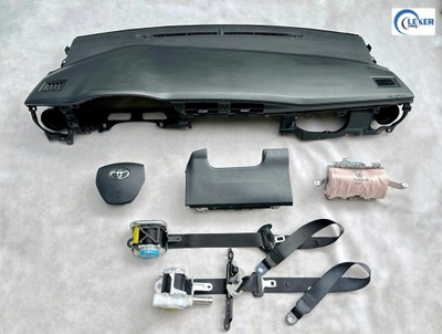Toyota auris ii lift комплект приборная панель консоль подушка безопасности фото №1