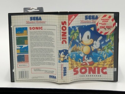 Gra Sega Master System Sonic The Hedgehog