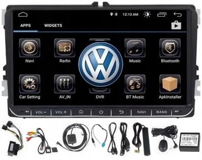 RADIO DE AUTOMÓVIL VW ANDROID AUTO / CARPLAY / 4G 64G / SIM LTE / RDS 2-DIN  