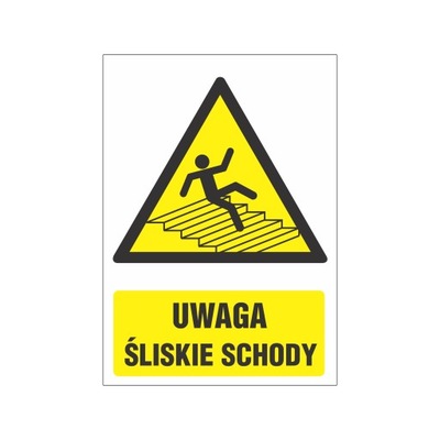 Uwaga! Śliskie schody