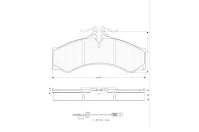 STARLINE КОЛОДКИ ТОРМОЗНЫЕ MERCEDES SPRINTER 408 412 414 95- VW LT 46