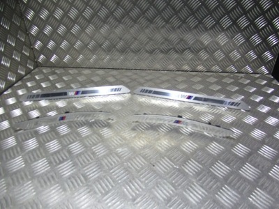 Накладки порогові накладки підсвічувані bmw x6 g06 фото №1