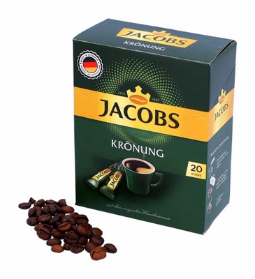 Kawa Rozpuszczalna Jacobs Kronung w saszetkach DE