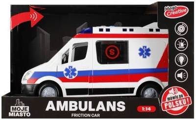 Ambulans Moje Miasto MEGA CREATIVE 522124