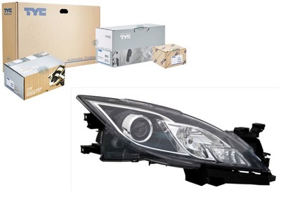 Фара l mazda 6 gh 08.07-12.13 tyc фото №1