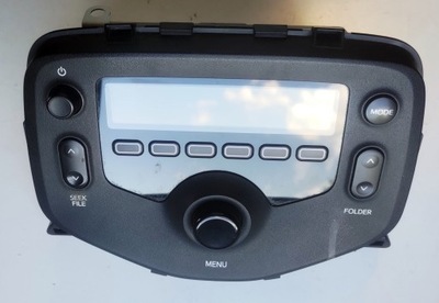 Радио заводской toyota aygo ii фото №1