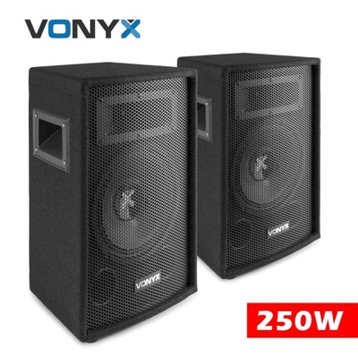 Zestaw Kolumn Pasywnych Vonyx SL6 2x Kolumna 6'' 250W 8 OHM Bass-Reflex