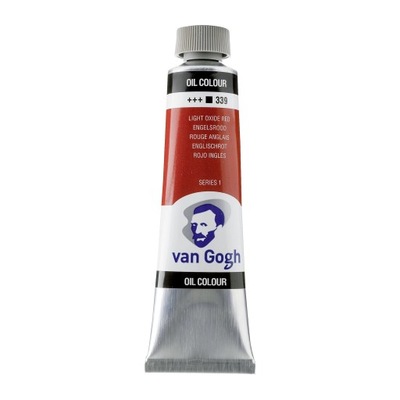 FARBA OLEJNA VAN GOGH 40 ML 339 LIGHT OXIDE RED