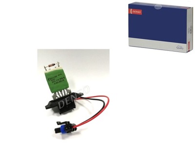 Denso drs23008 резистор попередній, двигун електричний вентилятора радіатора фото №1