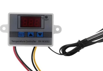 Regulator temperatury W3002 Termostat Elektroniczny zasilanie 12V