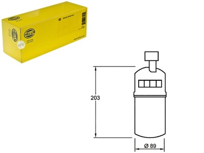 Hella осушувач кондиціонера фото №1