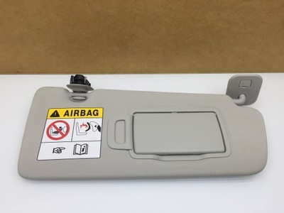 Renault clio v 5 защита солнцезащитная козырёк правый europa фото №1